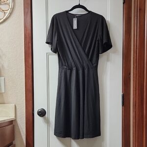 Elegant Black Midi Dress by Universal Thread
